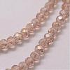 Electroplate Glass Bead Strands GLAA-K016-2x3mm-03FR-3