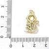 Brass with Rhinestone Pendants RB-CBA6830-18G-02-3