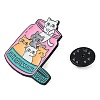 Cat Can Zinc Alloy Enamel Pin Brooch JEWB-C034-05A-EB-3