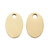 PVD Vacuum Plating 304 Stainless Steel Pendants LS-STAS-I140-21B-G-2