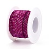 Iron Rhinestone Cup Chains CH-T006-05B-21-3