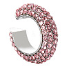 Alloy Rhinestone Cuff Earrings for Women WG12945-10-1