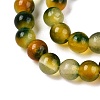 Dyed Natural White Jade Beads Strands G-T140-4mm-A14-4