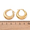 PVD Vacuum Plating 304 Stainless Steel Chunky Hoop Earrings for Women EJEW-F280-06C-G-2