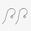 304 Stainless Steel Earring Hooks STAS-L253-004P-2