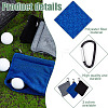 3Pcs 3 Colors Polyester Fibre Golf Wipe Towel AJEW-OC0005-36A-4
