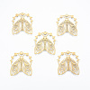 201 Stainless Steel Pendants STAS-N090-LA925-2-2