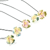Hand-Painted Ceramic Flower Stems with Iron Stem PR-CBAD4A8-01-2