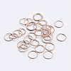 925 Sterling Silver Open Jump Rings LS-STER-F036-02RG-0.9x7mm-1