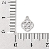 Non-Tarnish 304 Stainless Steel Charms STAS-K286-01J-P-3