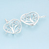 Rack Plating Brass Cage Pendants KK-Q402-08S-3