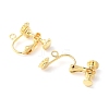 316 Surgical Stainless Steel Clip-on Earring Findings STAS-Z127-02G-2