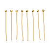 Brass Ball Head Pins X-KK-G331-10-0.6x25-2