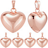 10Pcs Eco-Friendly Rack Plating Brass Pendants KK-BBC0023-78RG-1