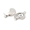 Valentine's Day Brass Micro Pave Cubic Zirconia Split Pendants KK-H251-01B-P-2