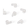 6Pcs 925 Sterling Silver Hollow Initial Beads STER-TA0001-53P-2
