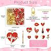 DIY Keychain Jewelry Kits DIY-FS0010-45-3