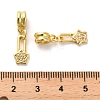 Rack Plating Brass Micro Pave Cubic Zirconia Charms KK-S398-06B-3