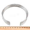 30MM 304 Stainless Steel Open Multi-Strand Choker Necklaces for Women NJEW-K297-02P-2