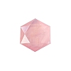 Natural Rose Quartz Healing Star of David Ornament PW-WG52742-01-1
