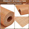 Bamboo Knitted Cup Mats AJEW-WH0314-186-4