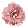 1Pc Polyester Flower Brooch JEWB-ME0001-11B-1