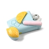 Summer Theme Resin Pendants CRES-D307-09P-G-2