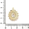 Brass Pendants KK-V006-01G-08-4
