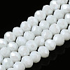 Electroplate Glass Beads Strands EGLA-A044-P8mm-A01-1