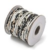 Leopard Printed Round Imitation Leather Cords LC-S020-01E-2