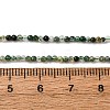 Natural Moss Agate Beads Strands G-A129-2mm-01A-3