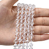 Synthetic Quartz Crystal Beads Strands G-Z119-A42-02-2