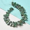 Synthetic African Turquoise(Jasper) Beads Strands G-B064-B50-2