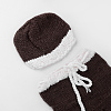 Crochet Baby Beanie Costume AJEW-R030-57-3