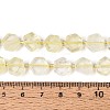 Natural Lemon Quartz(Heated) Beads Strands G-P534-A20-01-5