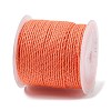 20M Polyester Braided Cord for Jewelry Making OCOR-G015-04A-13-3