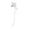 Alloy Hair Stick Findings OHAR-F010-10A-S-4