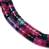 Dyed Natural Agate Beads Strands G-U030-B01-03-4