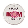 Mother's Day Opaque Acrylic Pendants BACR-C001-02E-1