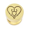 Constellation Golden Tone Wax Seal Brass Stamp Heads STAM-P002-02G-03-1