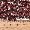 Transparent Baking Paint Glass Seed Beads SEED-P006-02B-05-4