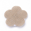 Handmade Jute Twine Woven Costume Accessories with Lace WOVE-R102-01-2