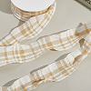 1 Roll Polyester Ruffled Ribbon SRIB-CY0001-14E-7