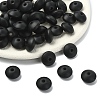 100Pcs Food Grade Eco-Friendly Silicone Beads SIL-YW0001-84J-1
