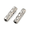 304 Stainless Steel Tube Beads STAS-Z192-07P-03-2