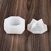 Octagon DIY Candle Cup Silicone Molds DIY-Q037-10B-5