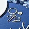 Father's Day Alloy Keychain KEYC-YW00055-2