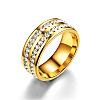 201 Stainless Steel Rhinestone Finger Ring FS-WGE7DD5-14-1
