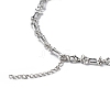 Alloy Skull Bib Necklace LS-NJEW-L175-01AS-5