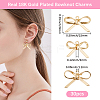30Pcs Brass Pendants KK-BBC0017-83-2